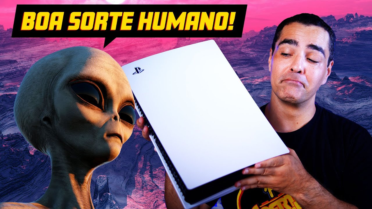 Bizarro, Estranho e INCRÍVEL! O PLAYSTATION 5 Veio de Outro Mundo!