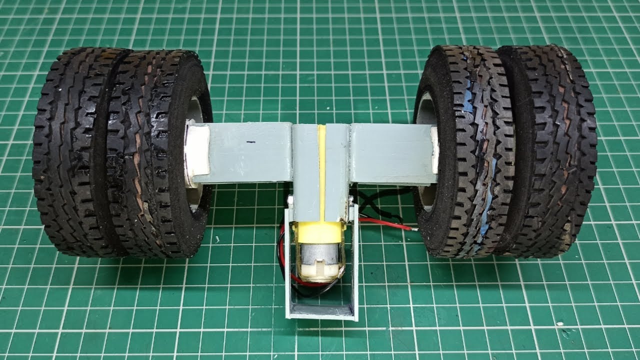 How to Make RC Truck Rear Axle (Part - 2)