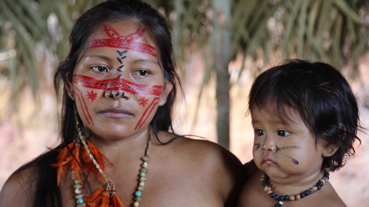 Br&eacute;sil Amazonie Rencontre avec des Indiens / Brazil Amazon Meeting with indians