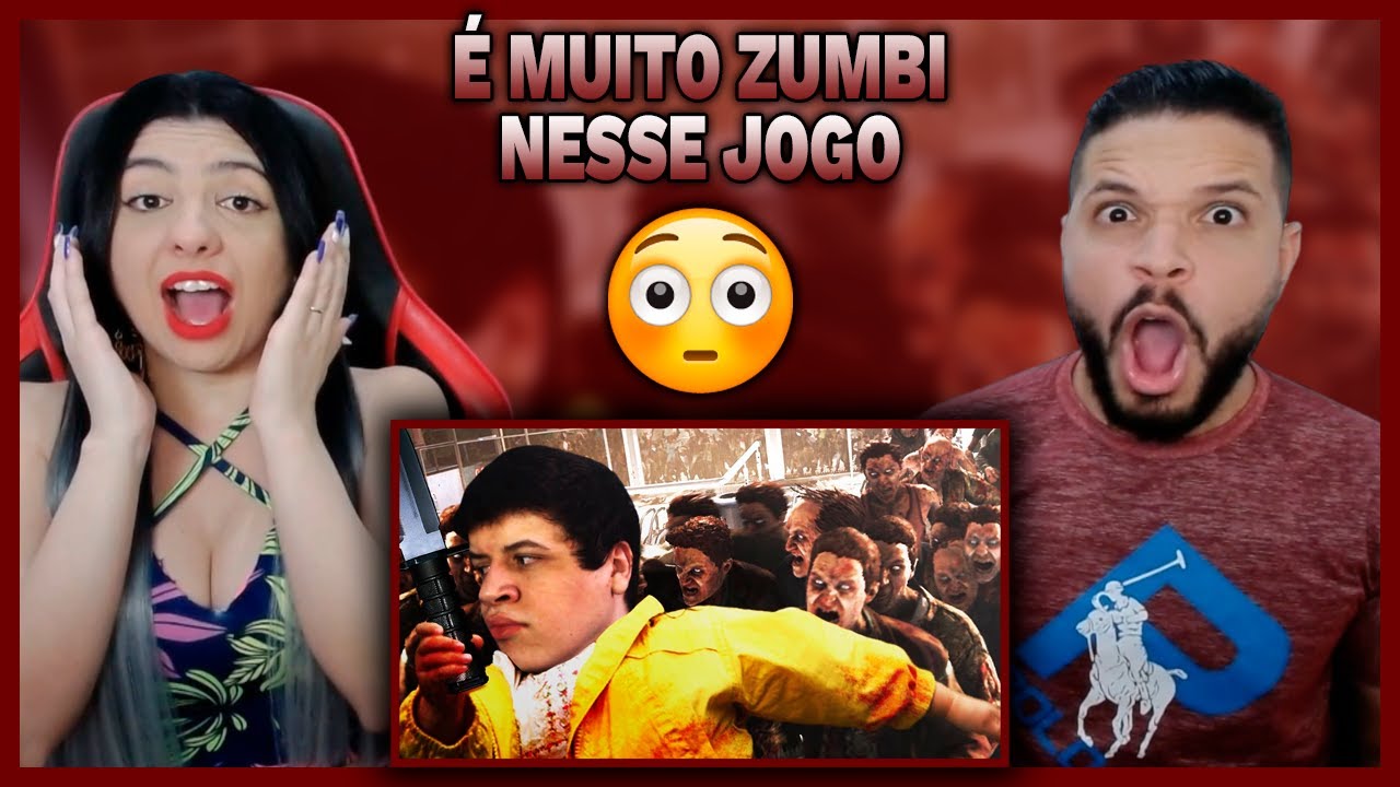 (Games EduUu) É MUITO ZUMBI SE É LOCO! - World War Z (REACT)
