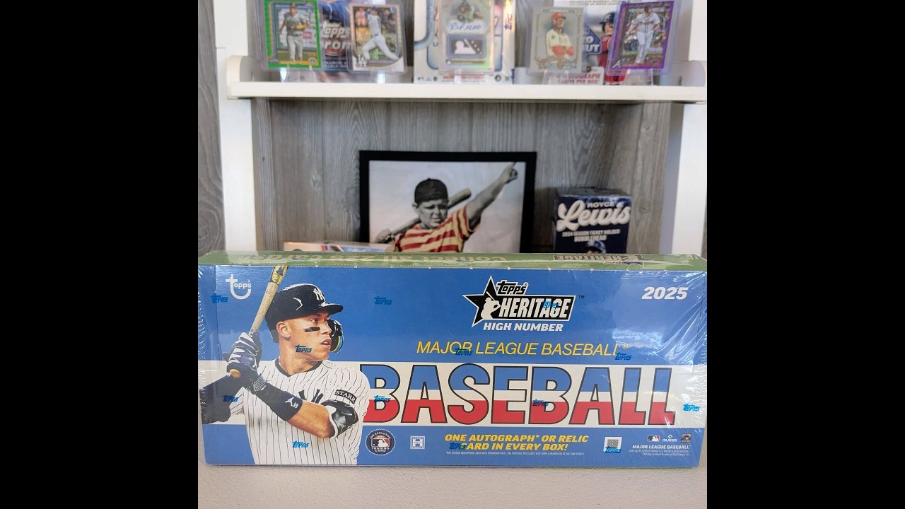 Ripping the 2025 Topps Heritage High Number Hobby Box!