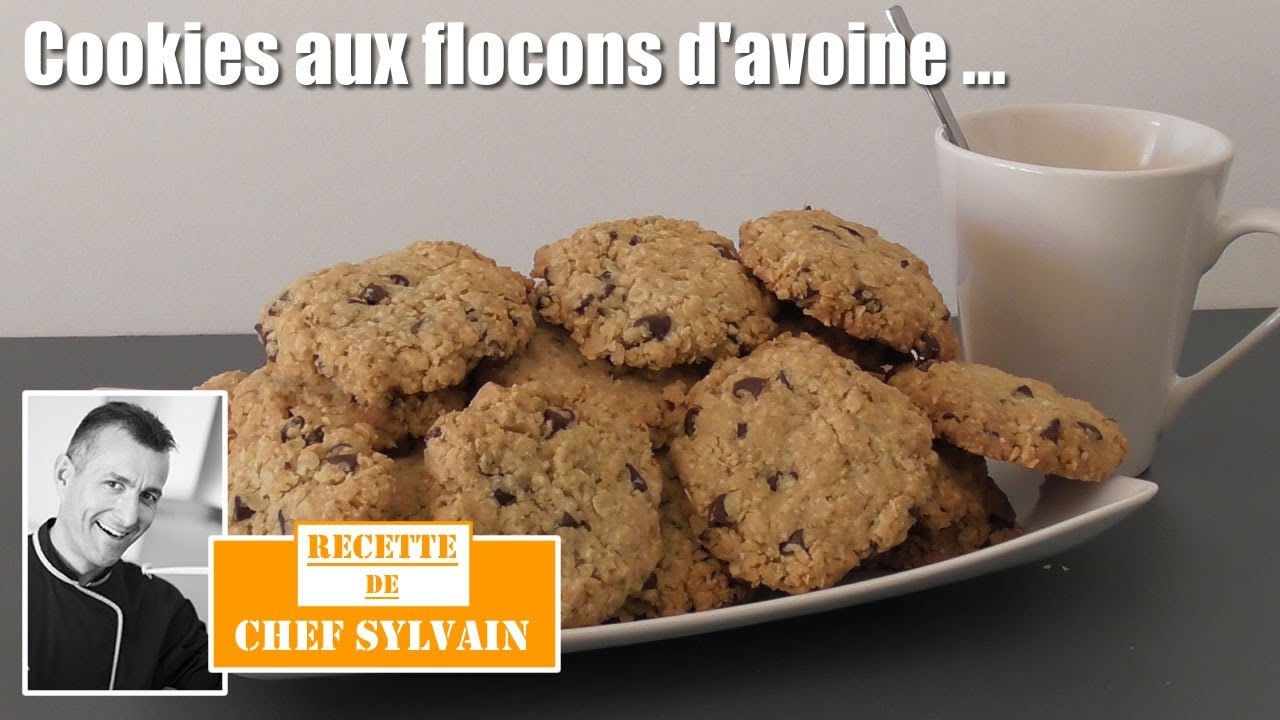 Cookies flocons d'avoine - Recette par Chef Sylvain