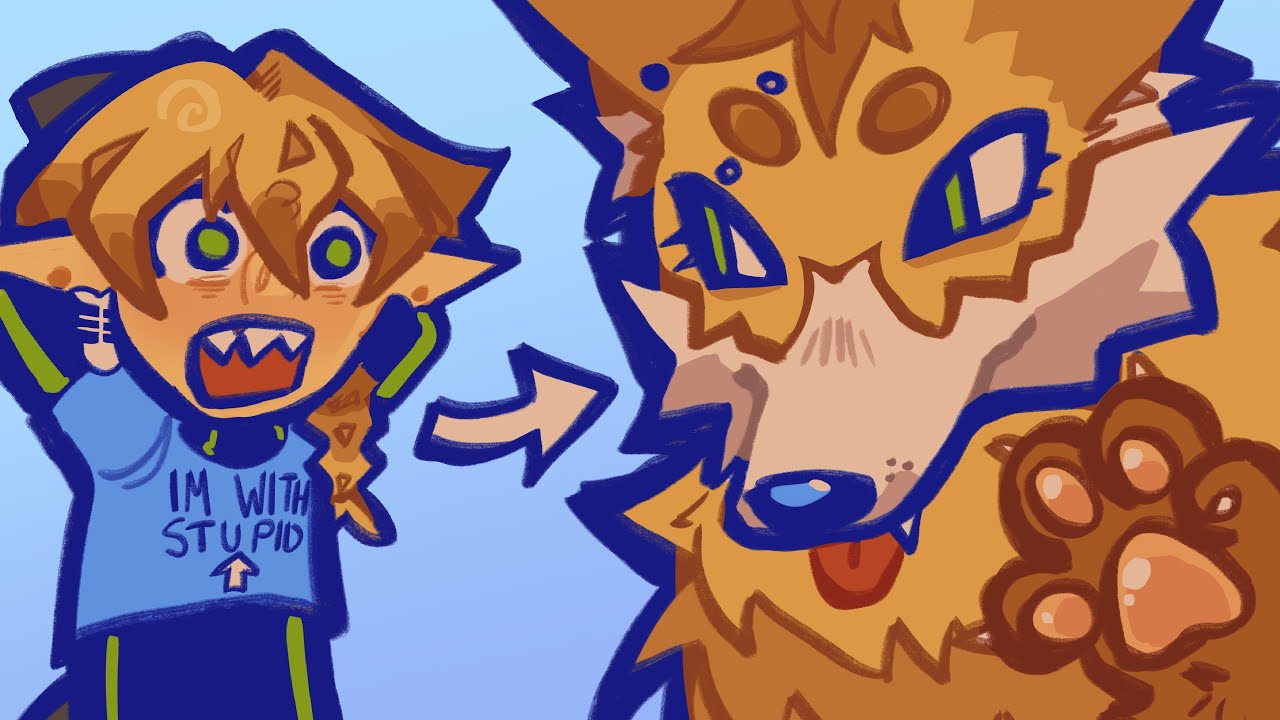 HOW I BECAME A FURRY [ commentary, speedpaint, oc design, ]