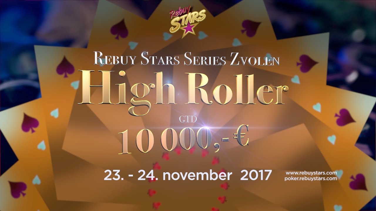 Rebuy Stars Series High Roller 10.000€ GTD – Final Day