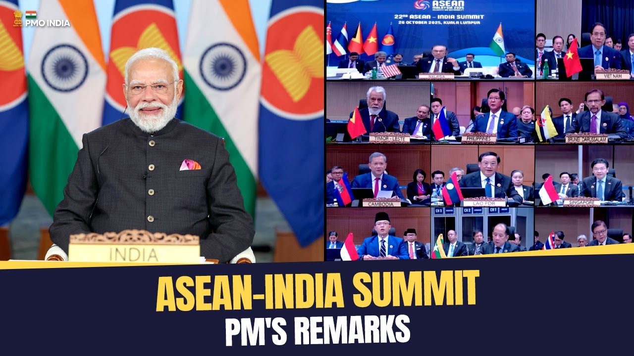 Prime Minister Narendra Modi's Opening Remarks in ASEAN-India Summit