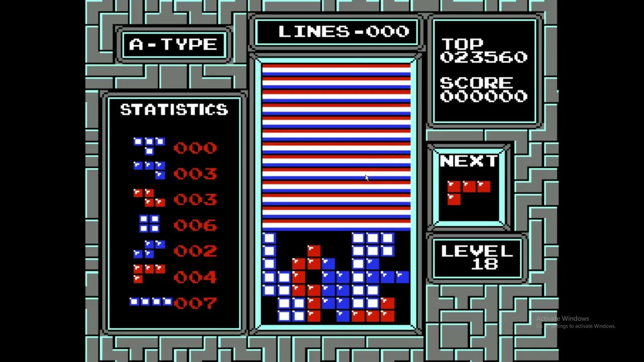Tetris Run #5