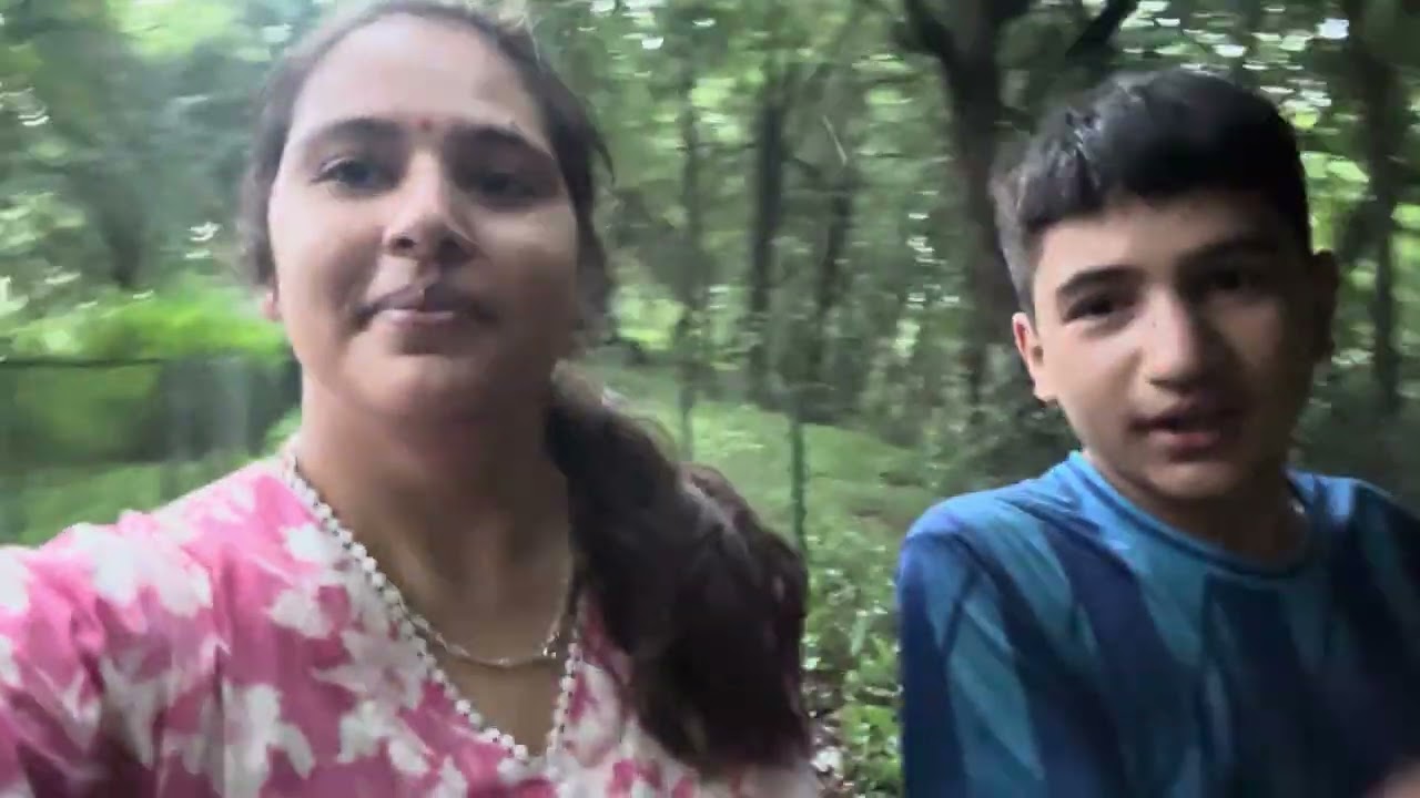 Evening walk at bajrabarahi jungle with my brother 😊 