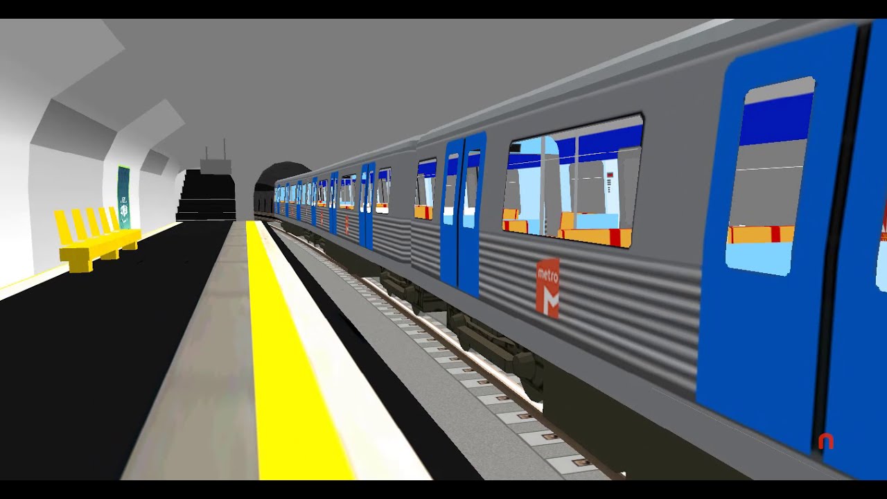 Metro de lisboa Viagem numa ML99 cidade univesitaria - restauradores