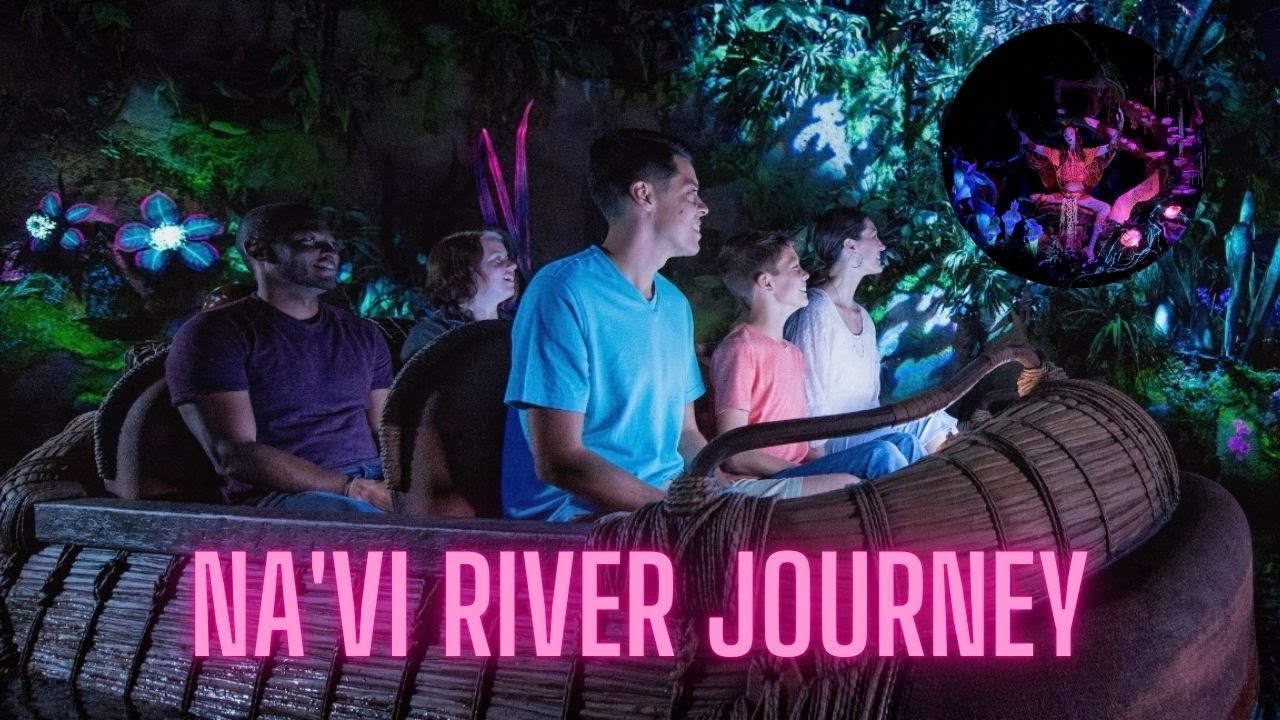 Na'vi River Journey - Pandora - Avatar Land Boat Ride -Disney's Animal Kingdom - WDW - Orlando 2024