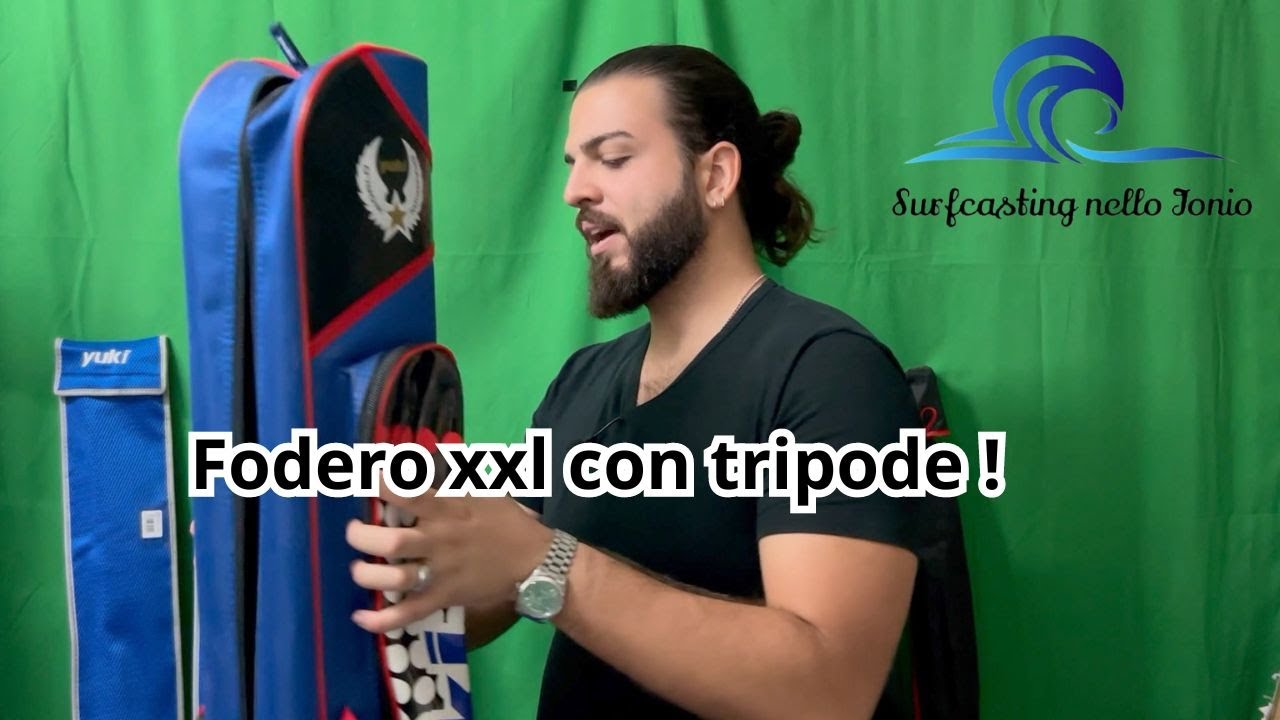 Recensione fodero yuki rigido  xl con gambe  Surfcasting nello ionio. SPETTACOLARE