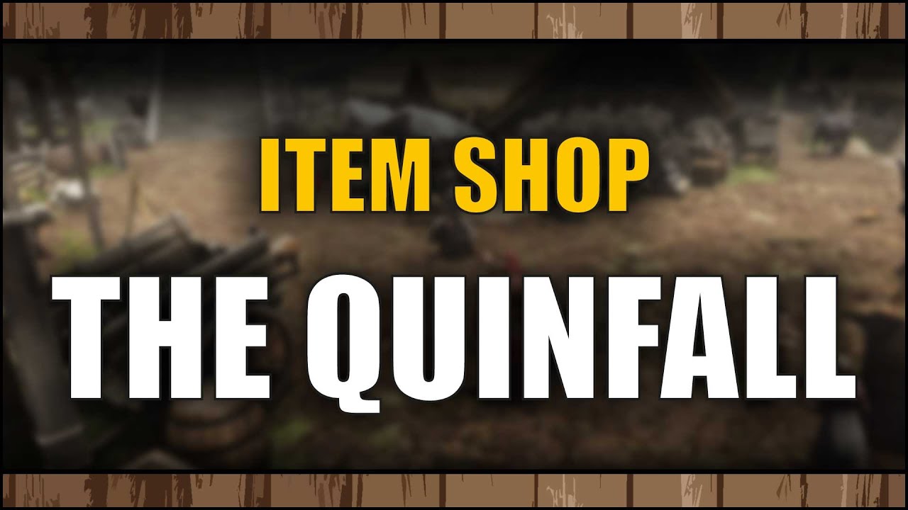 The Quinfall - Item Shop i P2W @sermedieval