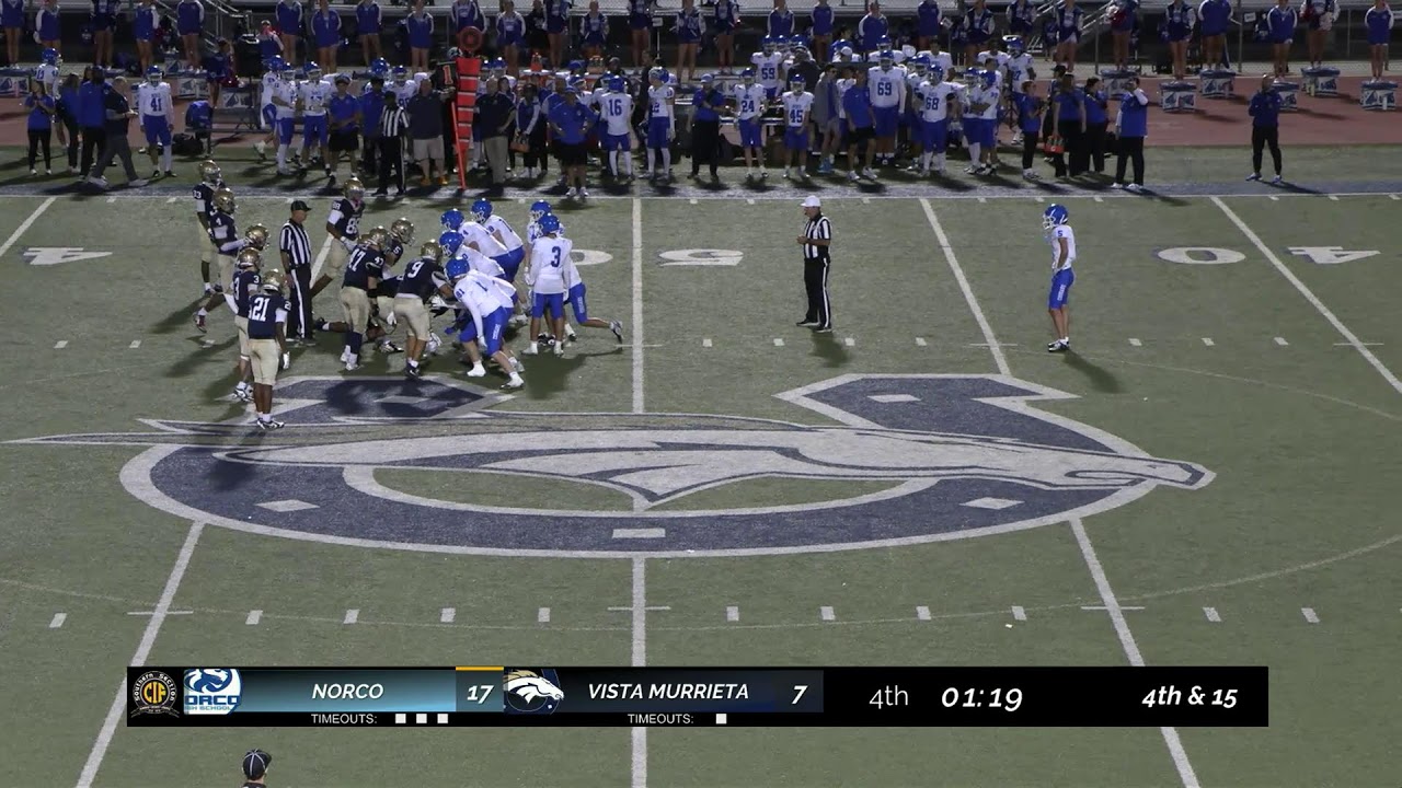 Norco vs. Vista Murrieta - CIF-SS Football (2025)