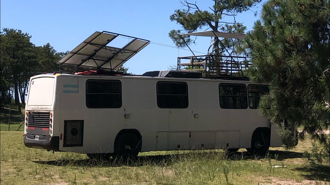 Aire acondicionado solar en Motorhome