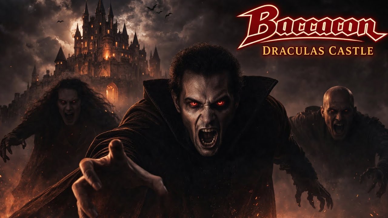 Baccaron - Draculas castle (official musicvideo) - Top US UK hits 