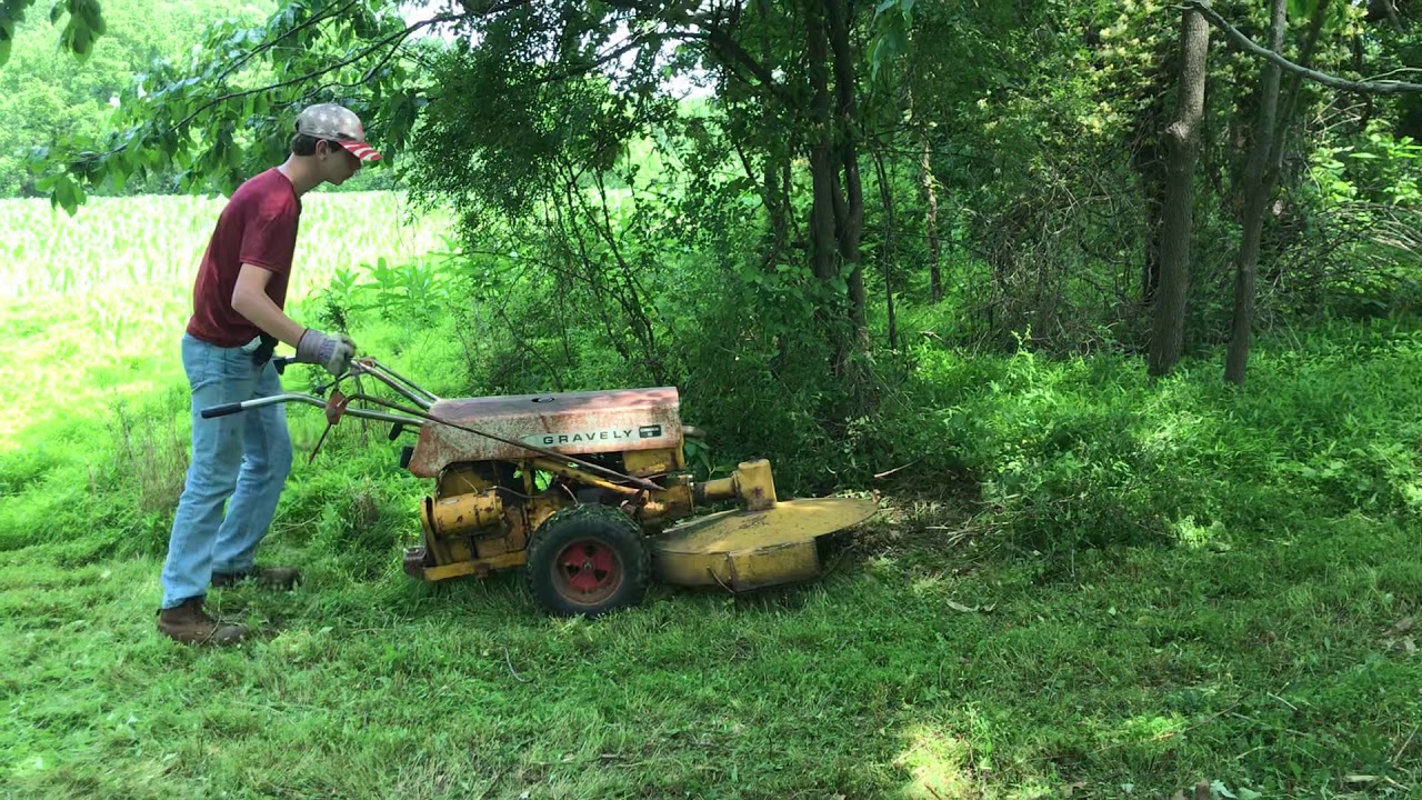 Gravely Commercial 10 Brush Hogging
