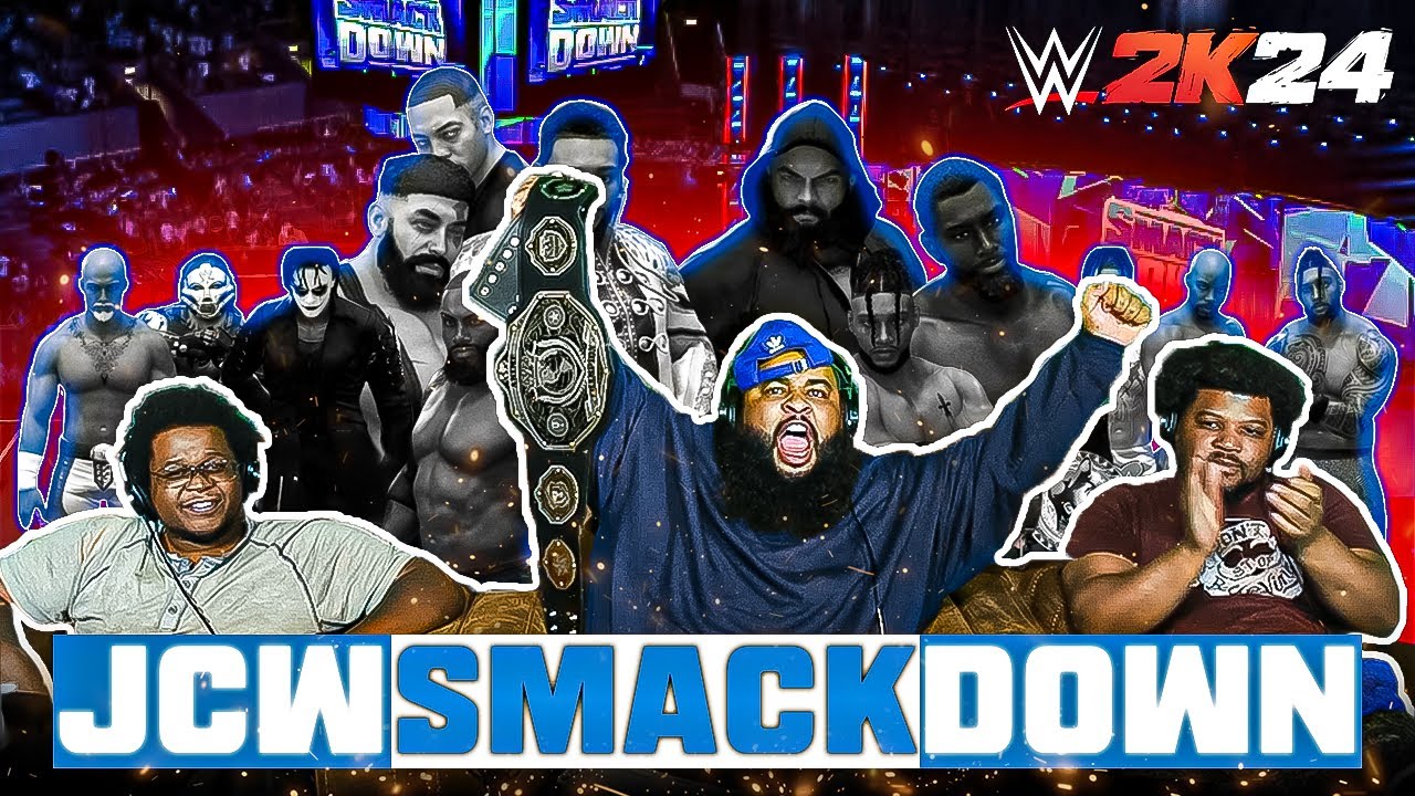 JCW SmackDown Season 2 Episode 1 - #wwe2k24 Universe Mode Begins!