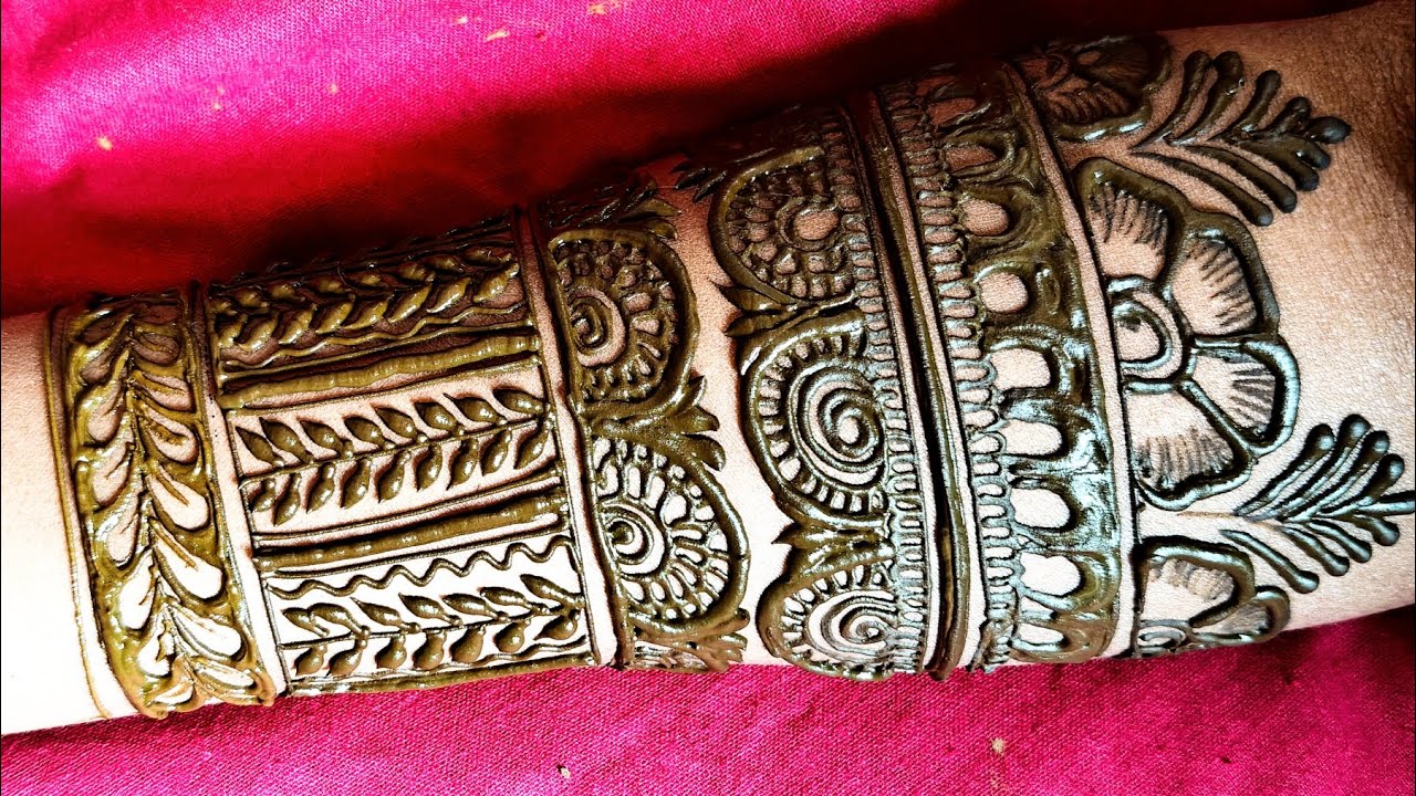 Bridal Full Hand Mehndi Design | Back & Front Hand Complete Look