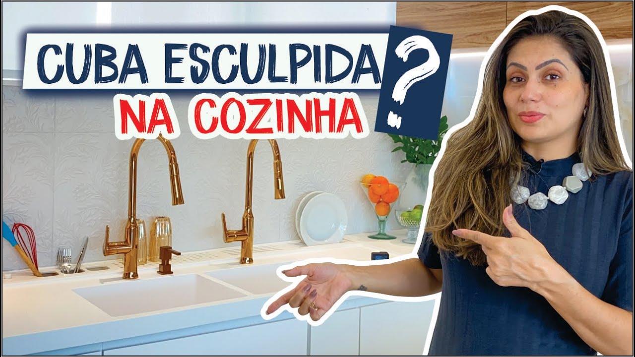 N&atilde;o fa&ccedil;a cuba esculpida para cozinha antes de ver esse v&iacute;deo - Larissa Reis Arquitetura