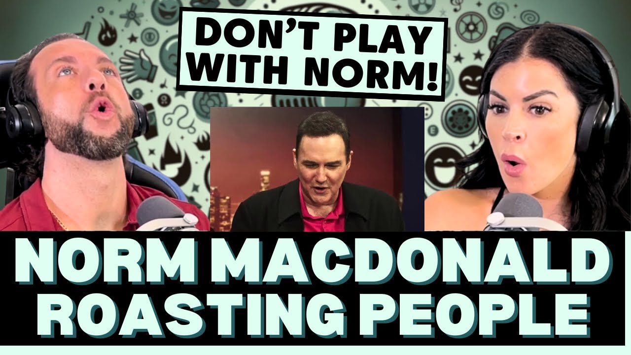 HE'S QUICK WITTED WITH IT! First Time Reaction To Norm MacDonald - Roasting People!