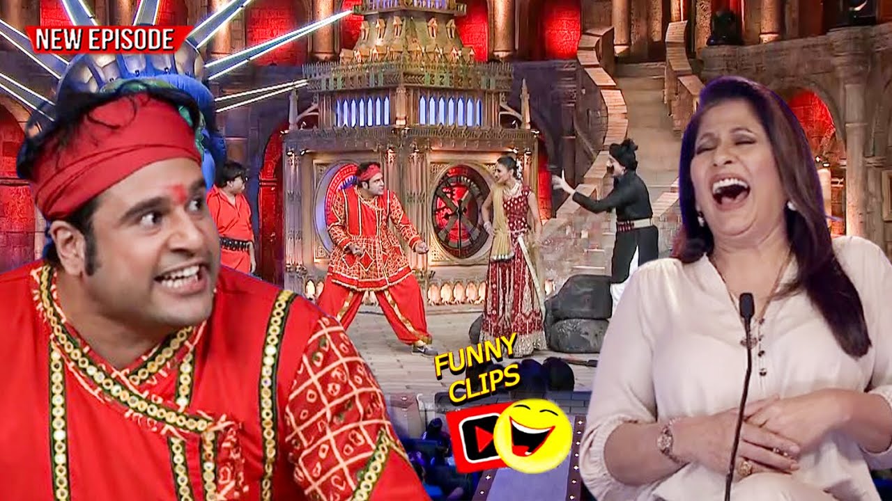 #krushna को गुजराती में गाली देता देख अर्चना ने हसी के मारे पकड़ लिया अपना पेट 😜🤣| Best Moments