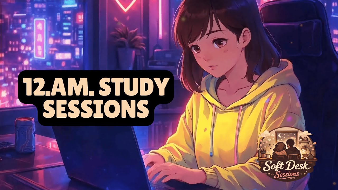 12AM Study Session | R&B Soul Lofi For Focus & Late Nights