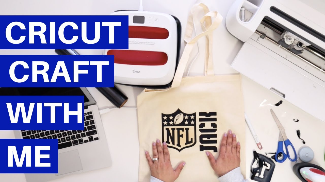 Cricut Craft Me | How to Customize a Canvas Tote Bag with Cricut PLUS How to Fix Iron On Mistakes