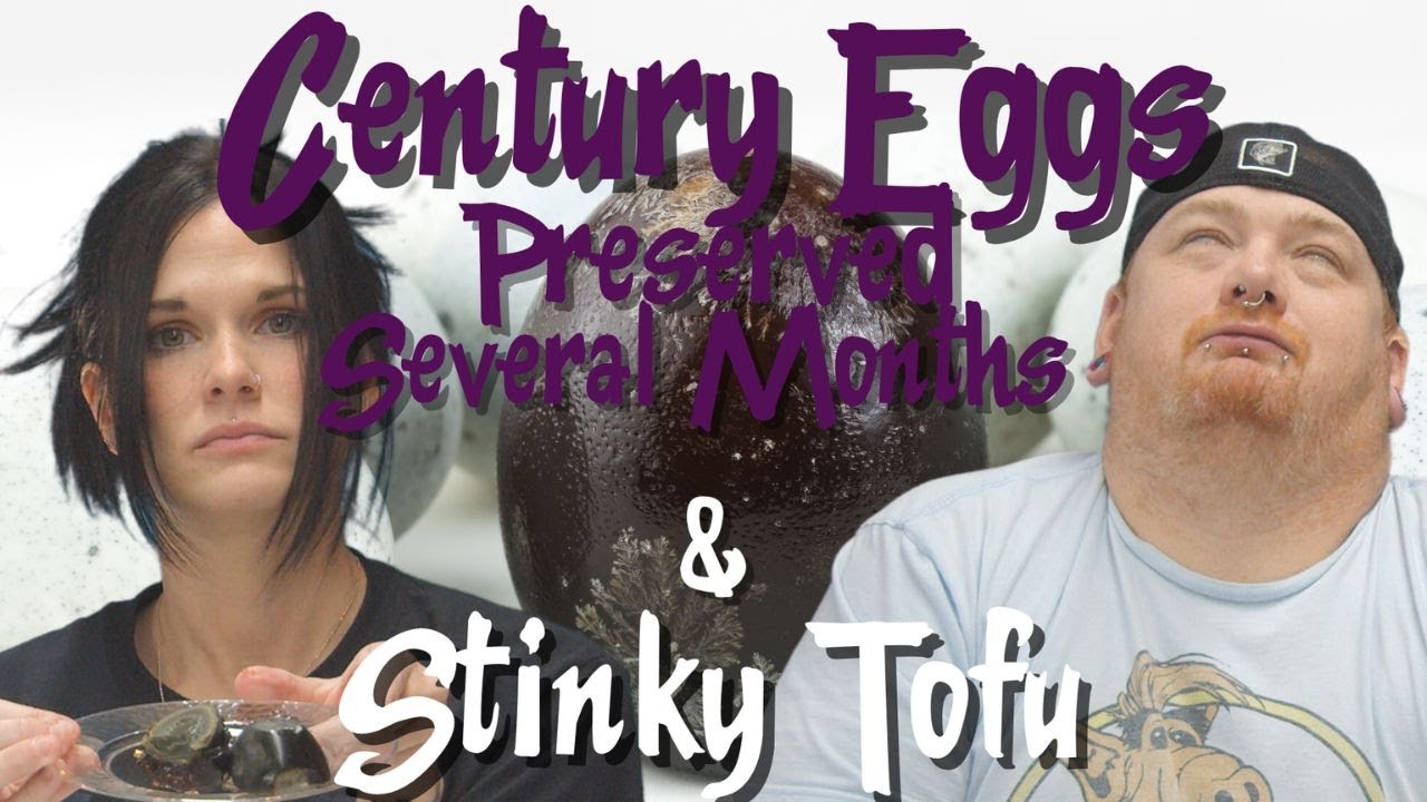 Americans TRY Century Eggs and Stinky Tofu