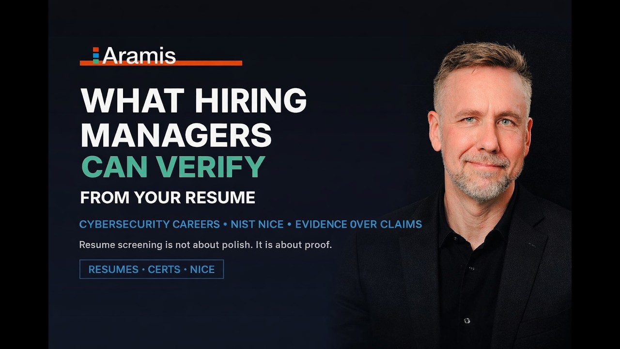 What Hiring Managers Actually See When They Look at Your Resume | Cybersecurity Careers