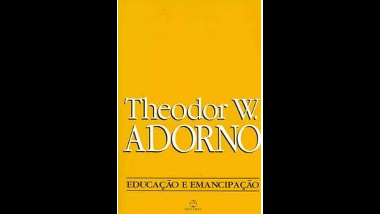 TELEVISÃO E FORMAÇÃO - THEODOR ADORNO