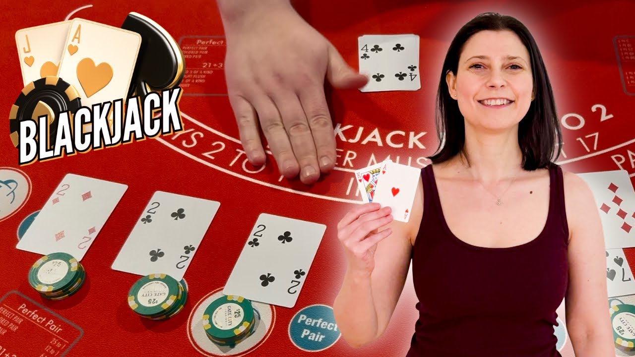 Action Blackjack Hands = Big Swings (HUGE SIDE BET WINS)