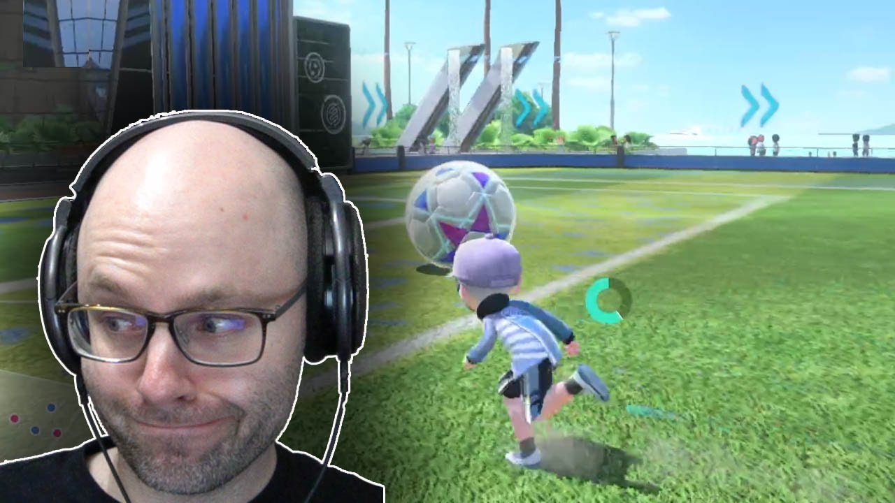 When in doubt, blame a teammate (Nintendo Switch Sports)