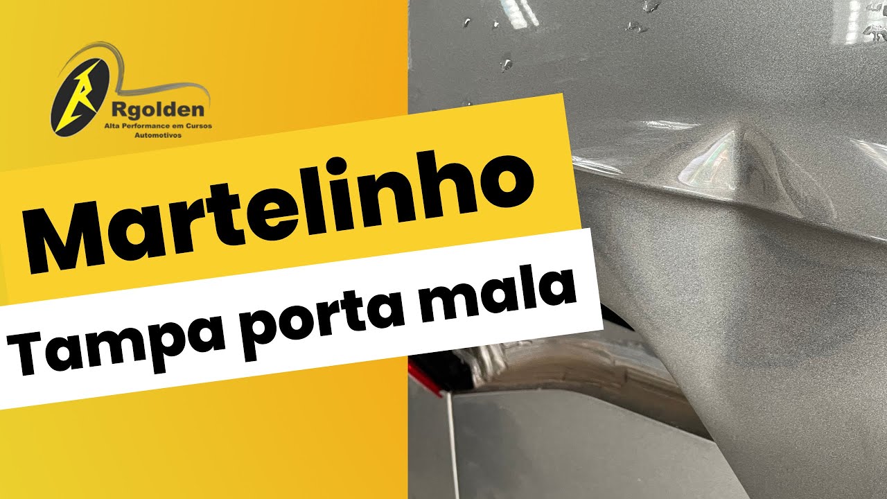 Martelinho tampa porta mala