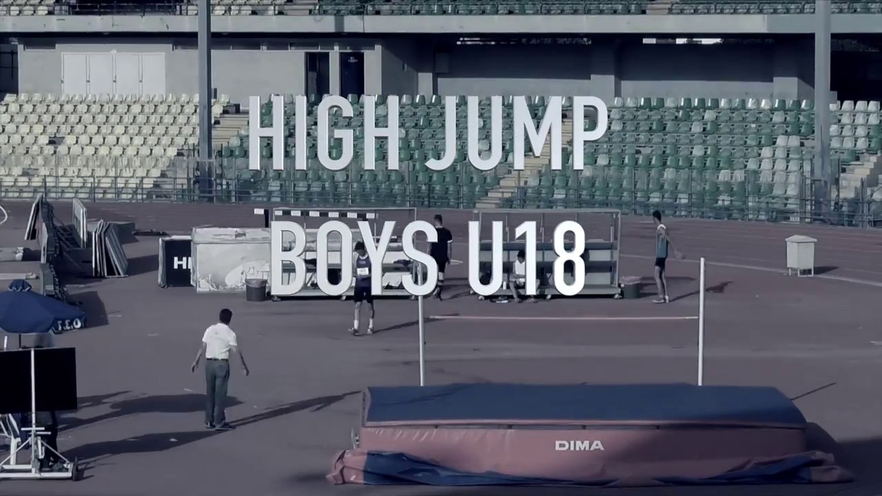 Championship of Cyprus U18. High Jump. Boys U18. Limassol