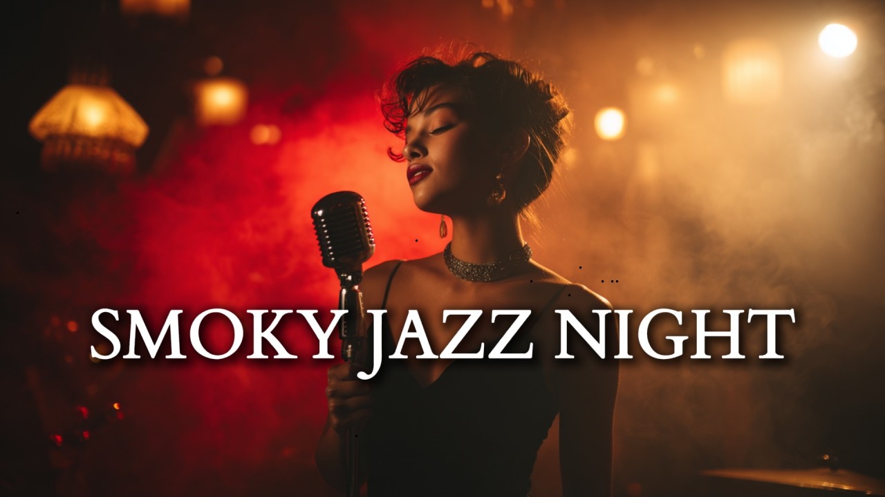 Smoky Jazz Night 🔥 Smooth Female Vocal Lounge | Midnight City Drive Mix