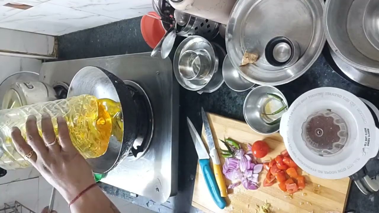 बच्चों की फरमाइश पर कर दी छोले भटूरे की पार्टी #हरियाणा life🤗