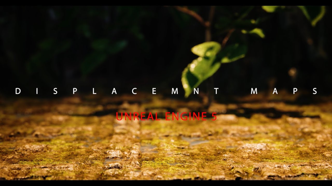 Quixel mixer and Displacement maps in unreal engine 5.1