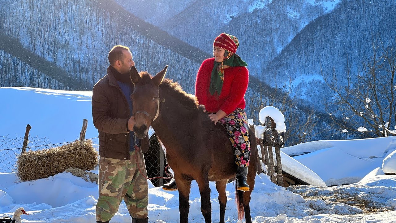 Daily Nomads Tasks! Milking Cows and Cooking Delicious Tandoori Bread