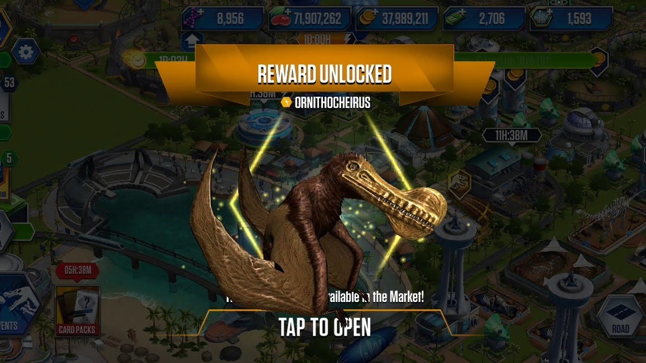 Jurassic world the game।Part 232।New Legendary Dinosaur Unlocked। Amazing Fight
