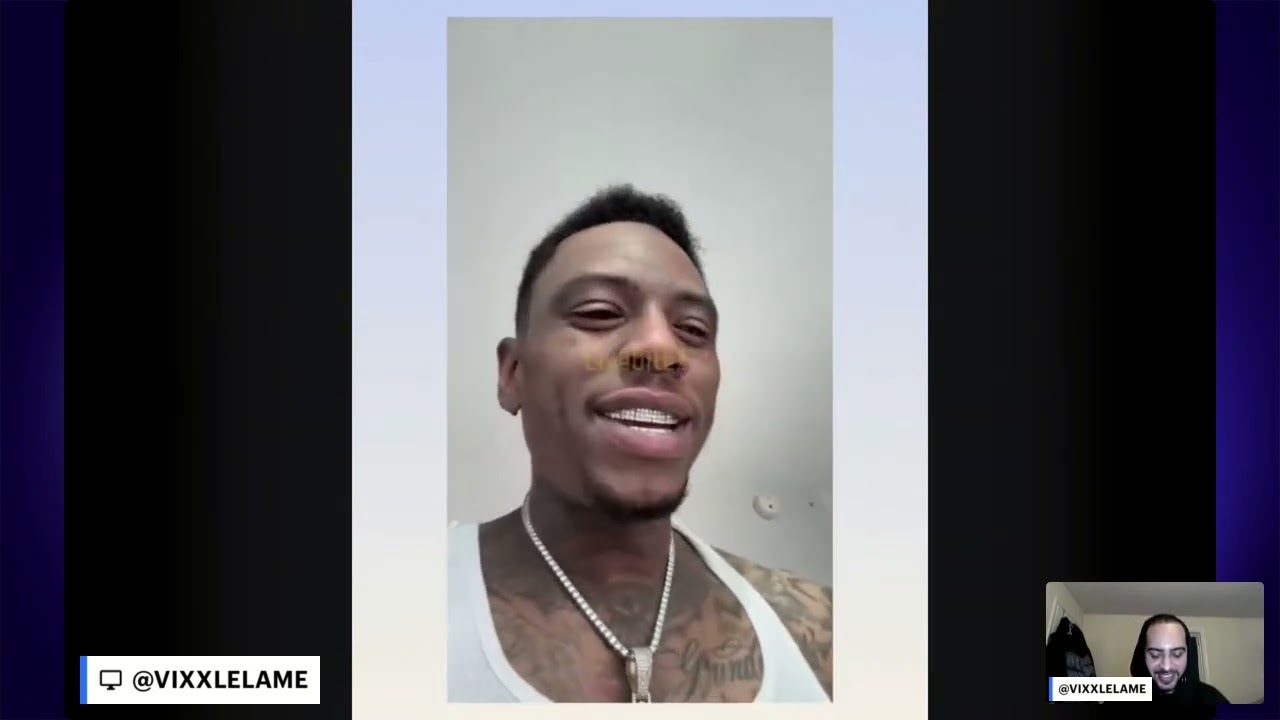 Soulja Boy To Social Media Clowning Him For Wearing Oversized Air Force Ones In The Club | Reaction