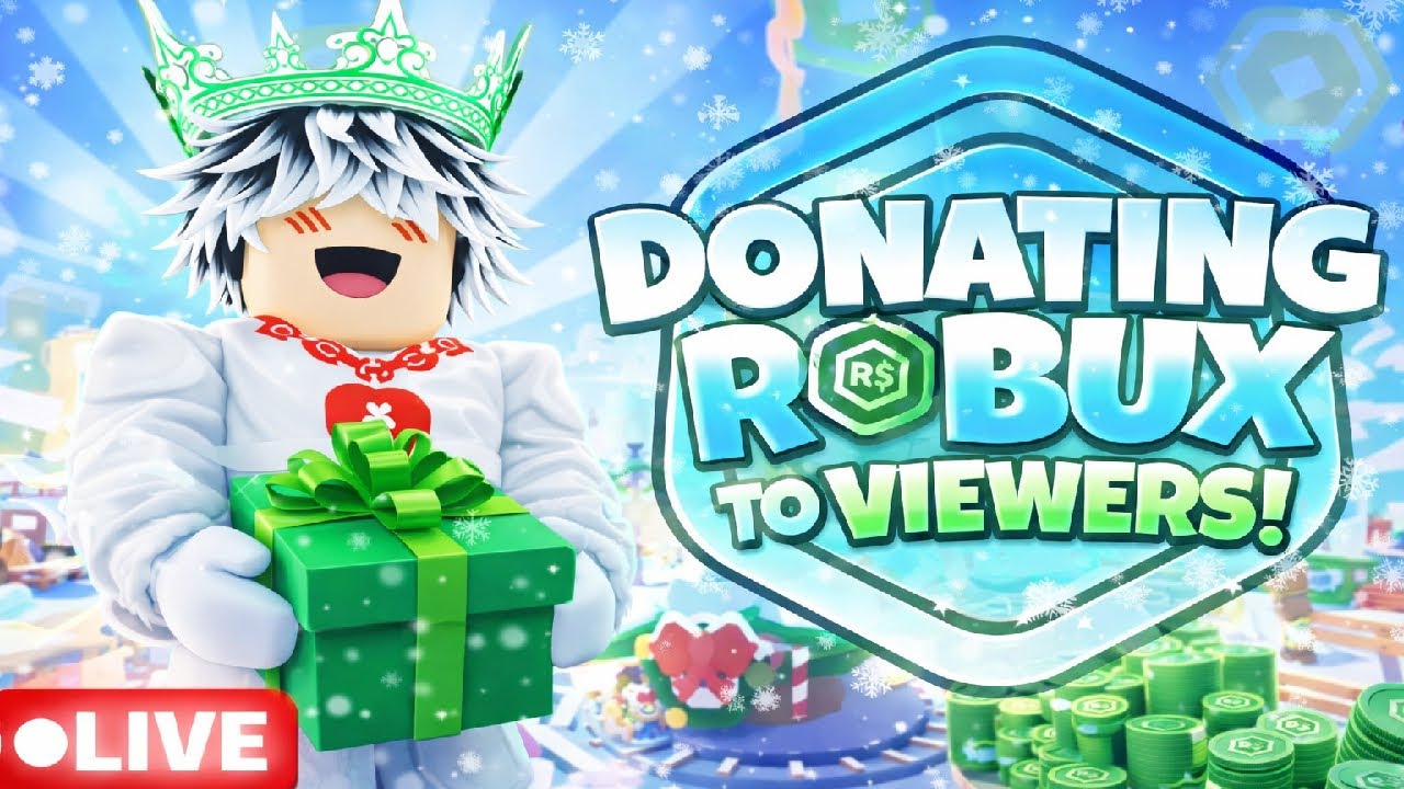 🔴 Pls Donate Live 🔴|💰Donating Robux To Viewers | 🎁TTS Donation ON | Roblox #64