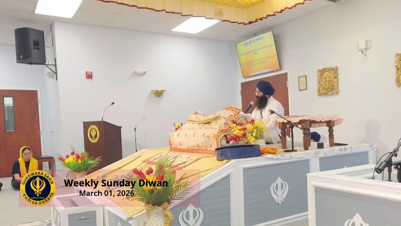 Weekly Sunday program | March 01