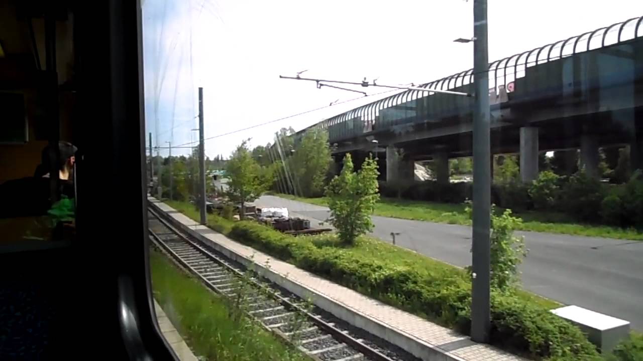 Mitfahrt in der U4 der VGF Frankfurt von Bornheim Mitte zur Schäfflestraße