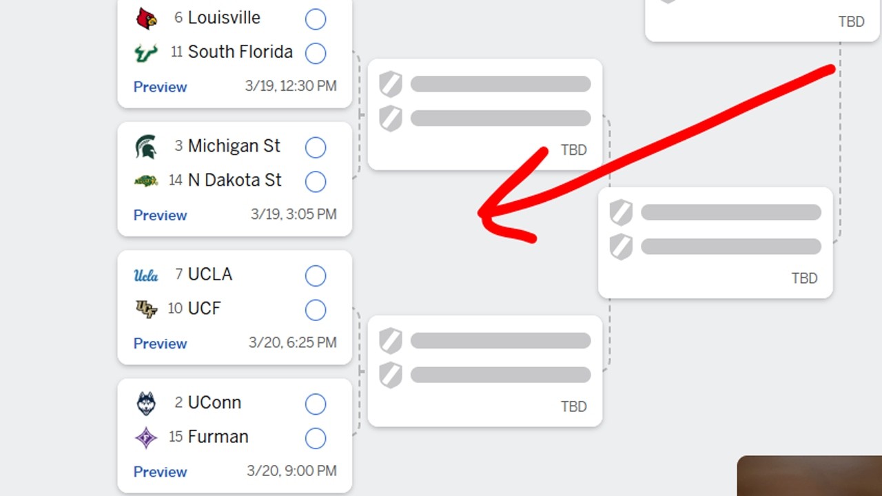 В турнирной сетке March Madness есть СУЩЕСТВЕННЫЙ НЕДОСТАТОК.