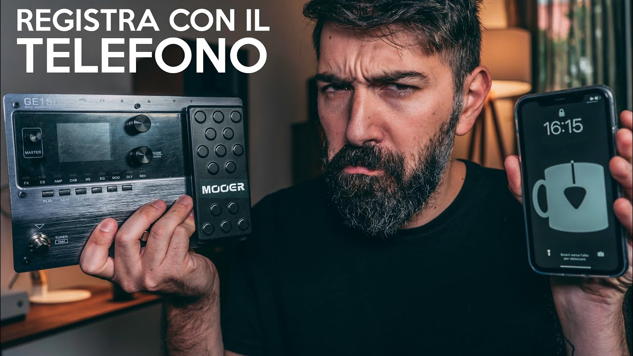 LA MIGLIOR MINI PEDALIERA? REGISTRA VIDEO+AUDIO SUL TELEFONO!  | Mooer GE150