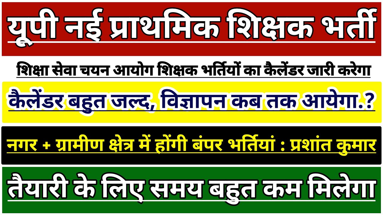 UP PRIMARY TEACHER VACANCY 2026 LATEST NEWS | UP PRT SUPERTET VACANCY | UP PRATHMIK SHIKSHAK BHARTI