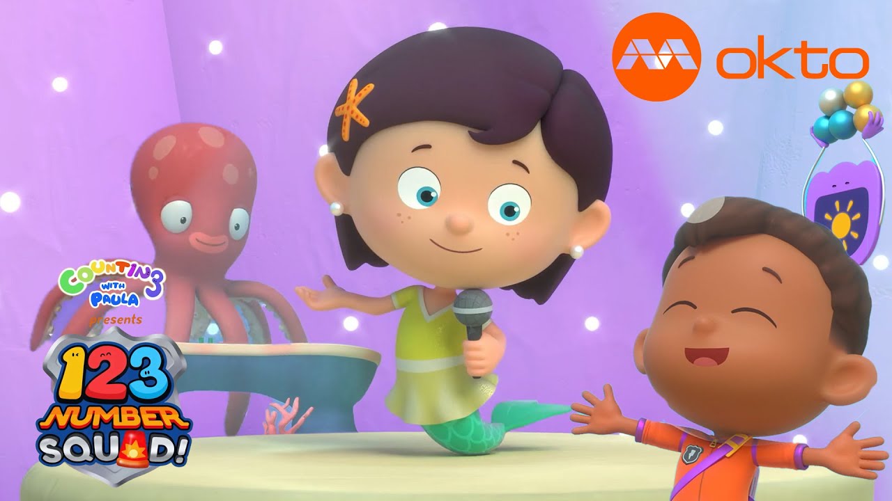 1 Up 1 Down / Missing Planet | 123 Number Squad S4E07 | @mediacorpokto