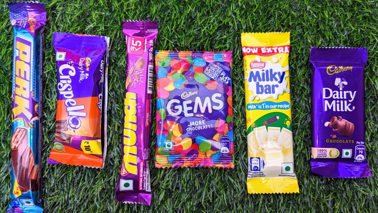 Lots of chocolate Perk Chocolate vs Nestle MilkyBar Chocolate Bar One Chocolate Dairy Milk vs Munch