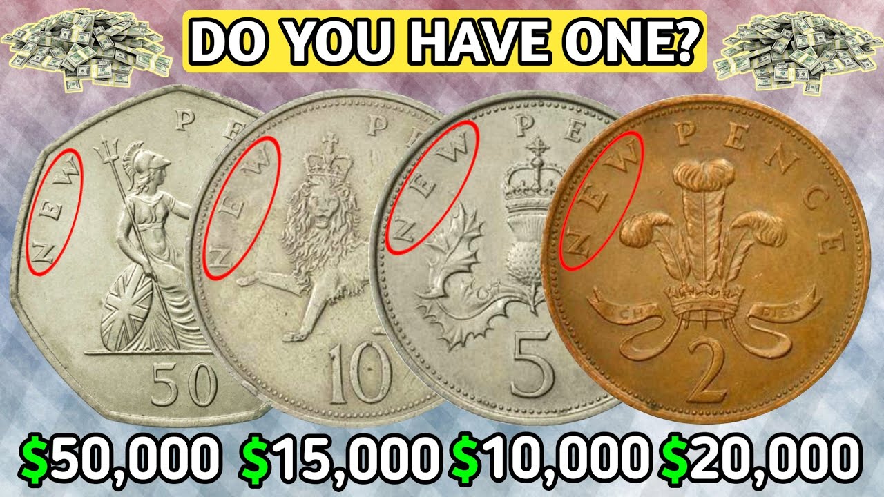 Top 4 Rare UK Coins Worth Thousands | Check Your Change for These Valuable Coins