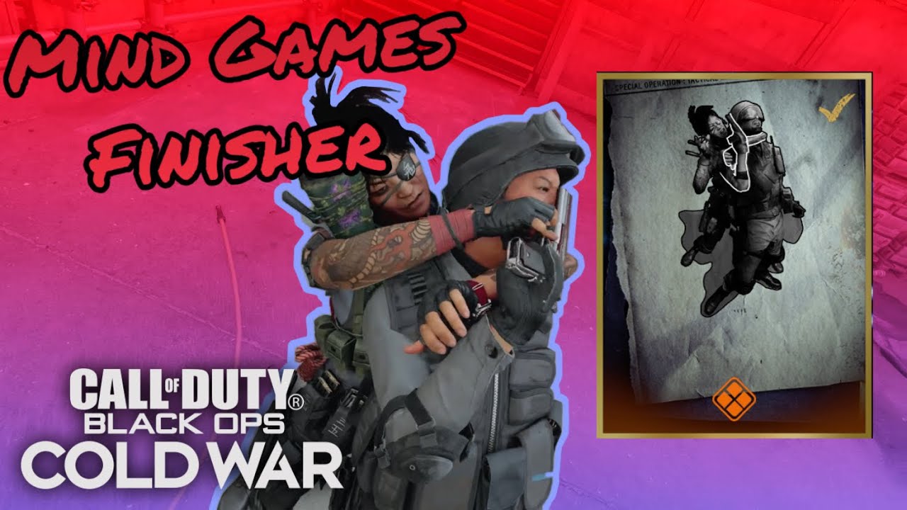 Mind Games Finishing Move (SEASON 5 FINISHER) | Black Ops Cold War | Season 5