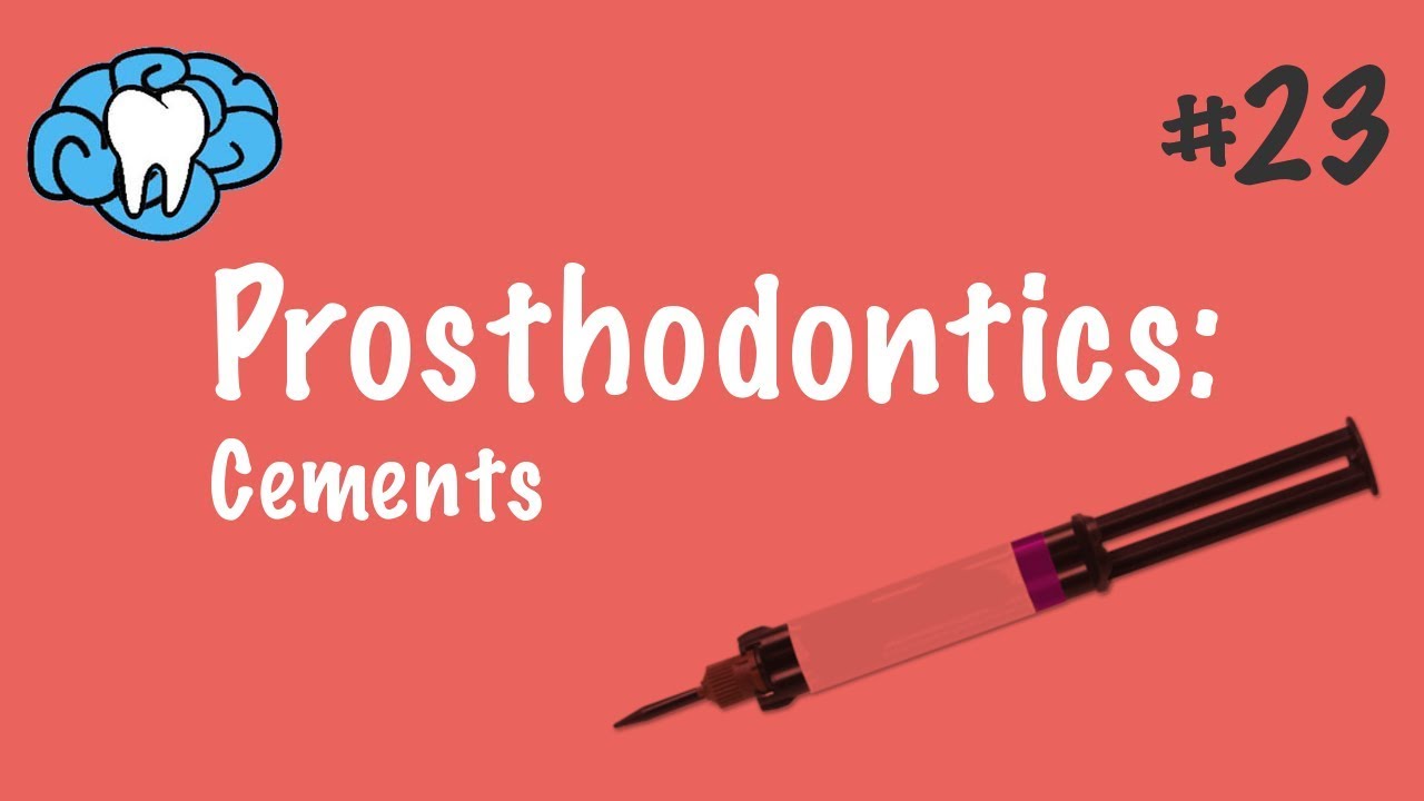 Prosthodontics | Dental Cements | INBDE, ADAT